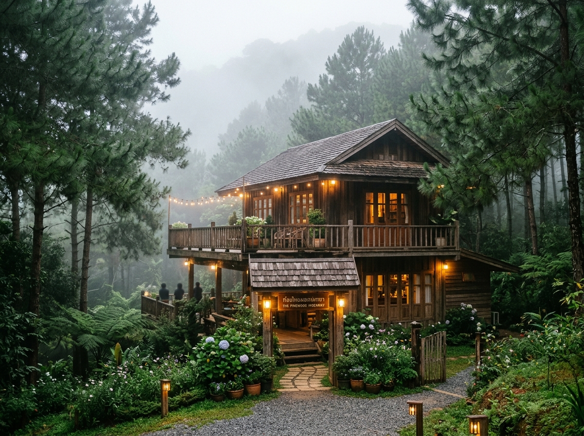 บรรยากาศรอบที่พัก