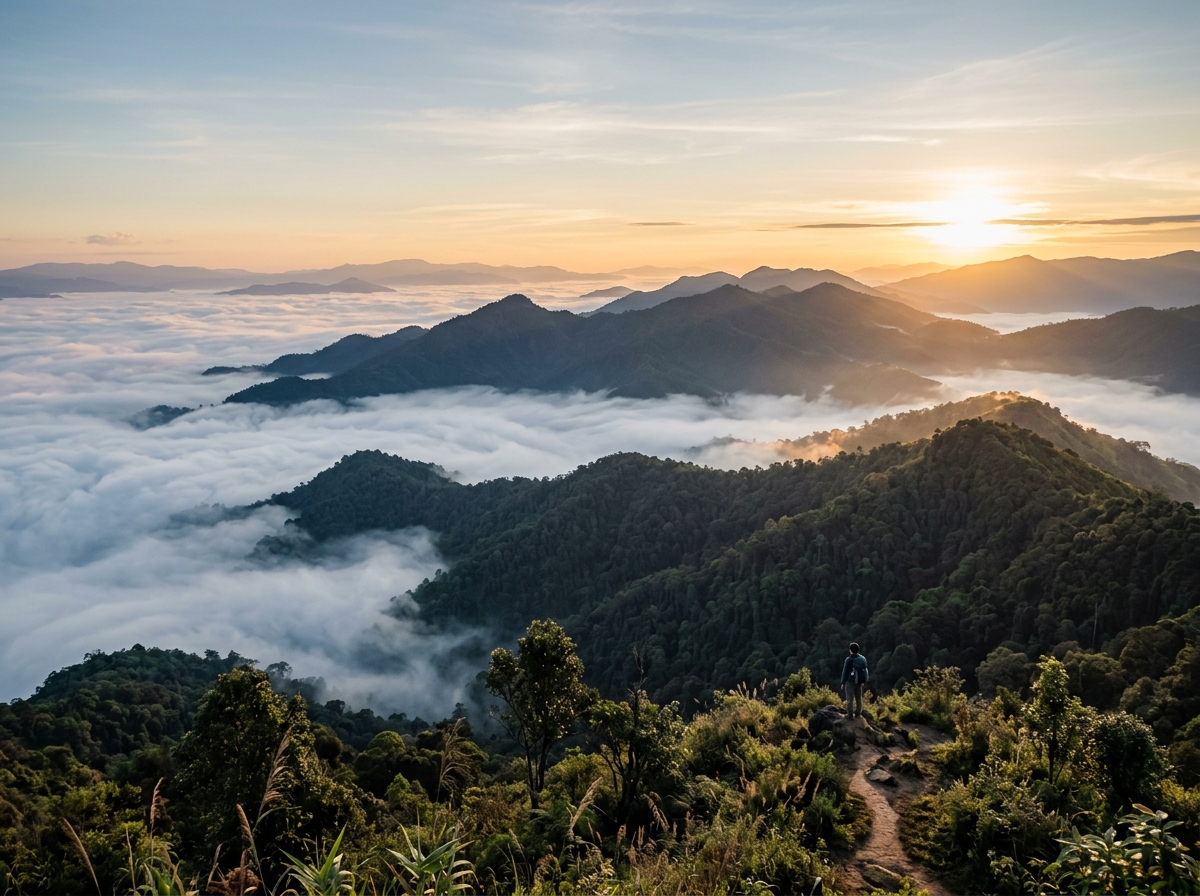 วิวภูเขาหมอก