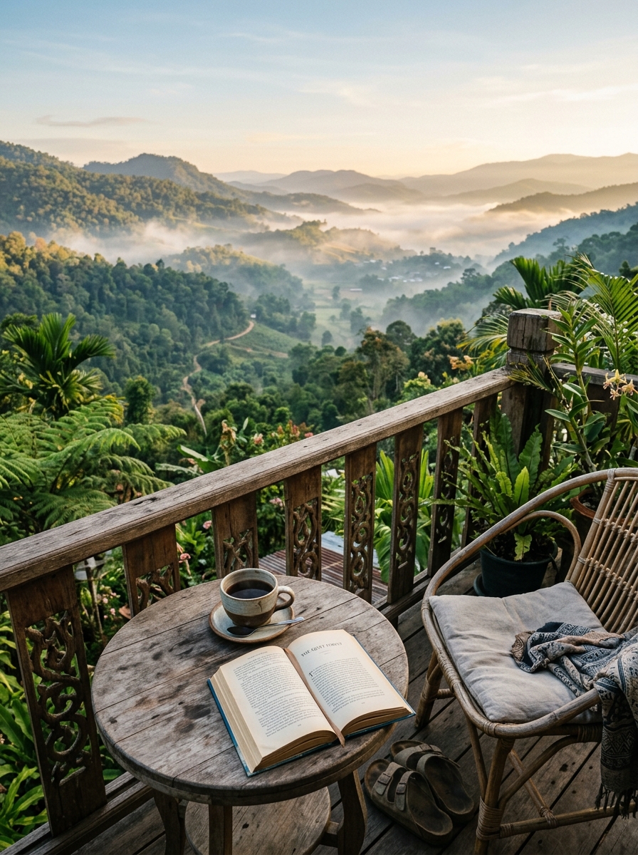 บรรยากาศรีสอร์ทส่วนตัว