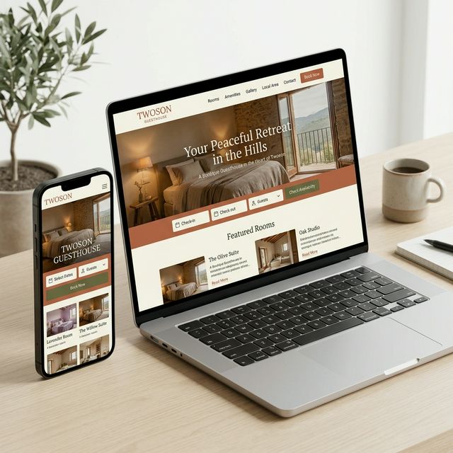 เว็บไซต์ที่พัก เกสต์เฮาส์